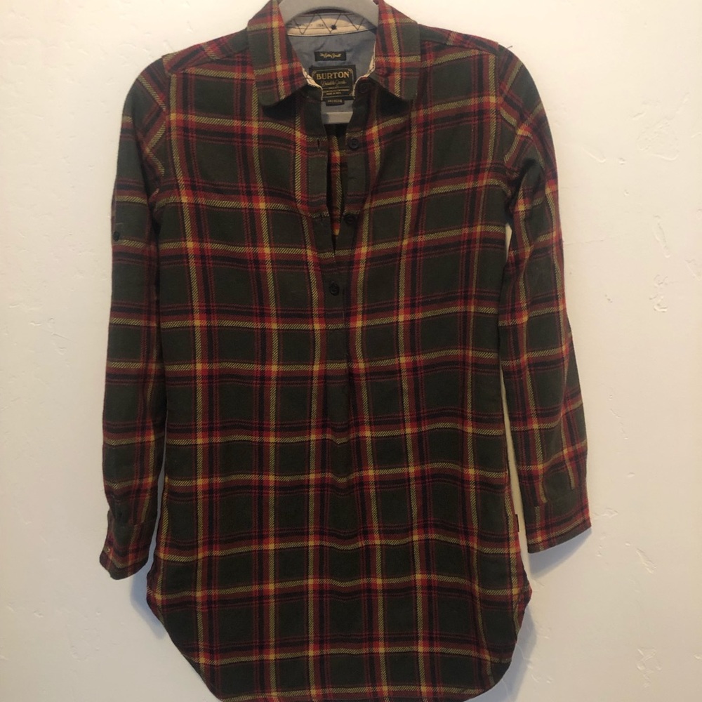 Burton plaid Dry Ride Dress XS - NWOT